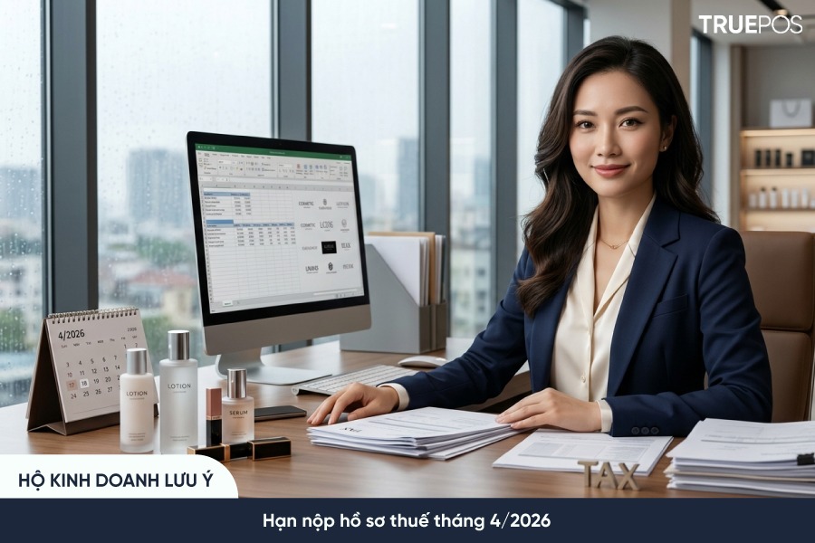 Tháng 4/2026 là mốc thời gian quan trọng với nhiều nghĩa vụ thuế với HKD.