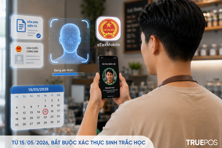 Từ 15/5/2026 bắt buộc xác thực sinh trắc học