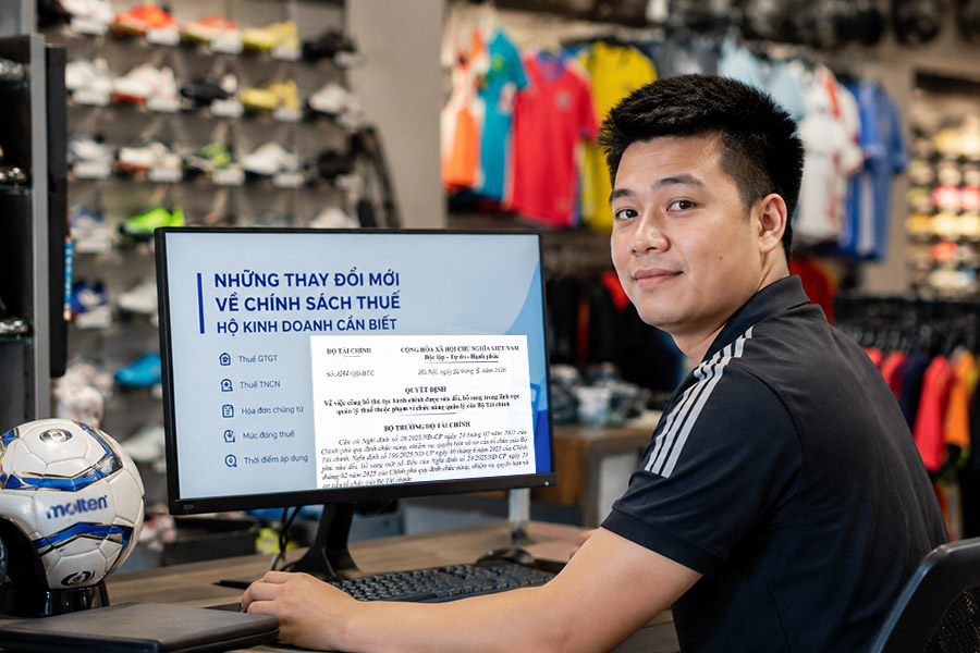 Quyết định 1272/QĐ-BTC công bố, sửa đổi 5 thủ tục thuế liên quan đến hộ kinh doanh.
