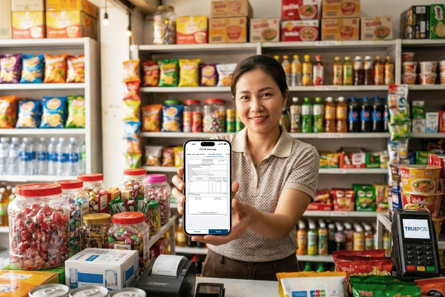 TruePOS giải pháp quản lý bán hàng tối ưu cho cửa hàng bán lẻ và hộ kinh doanh.