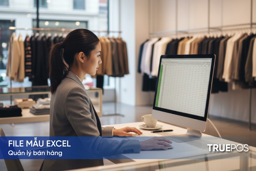 Mẫu quản lý bán hàng trên excel