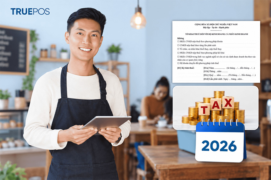 Năm 2026 trở đi, HKD nộp thuế căn cứ theo doanh thu.