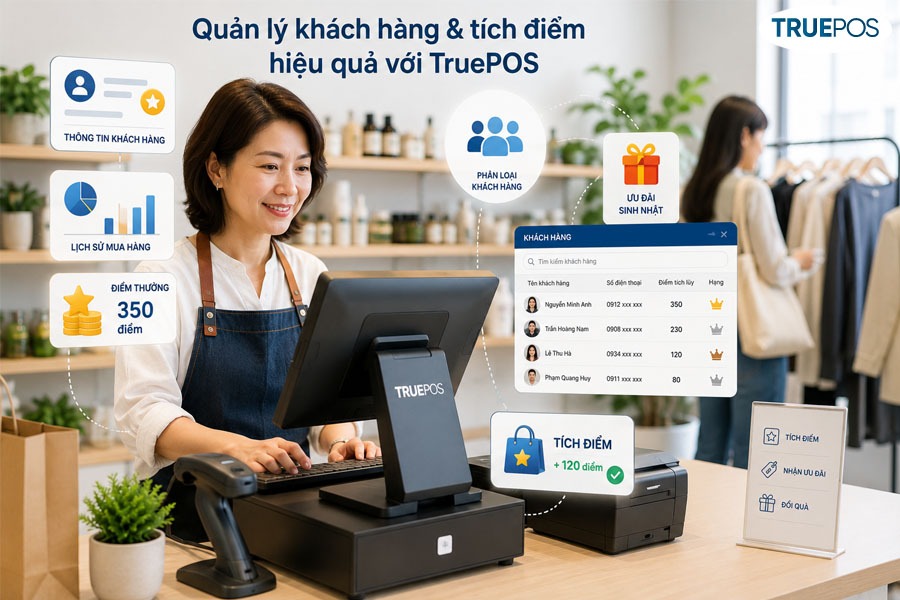 Quản lý chương trình mua hàng tích điểm hiệu quả với phần mềm quản lý bán hàng
