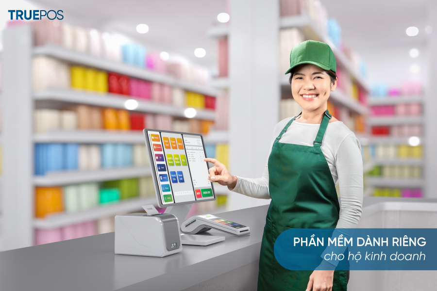 Phần mềm quản lý bán hàng thiết lập riêng cho hộ kinh doanh.