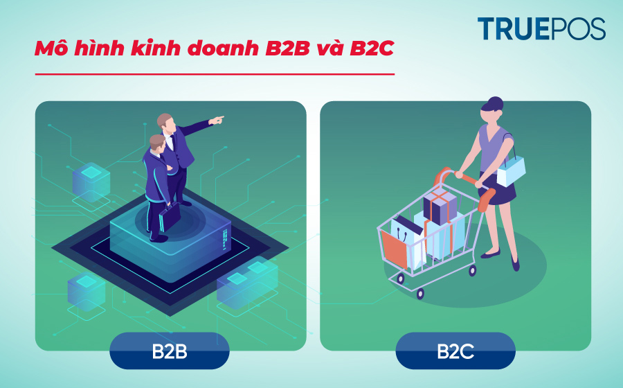 Mô hình kinh doanh B2B và B2C khá phổ biến hiện nay.