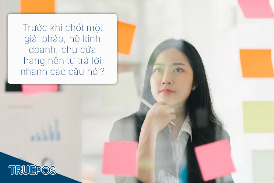 Checklist nhanh để hộ kinh doanh chọn phần mềm bán hàng đúng hơn