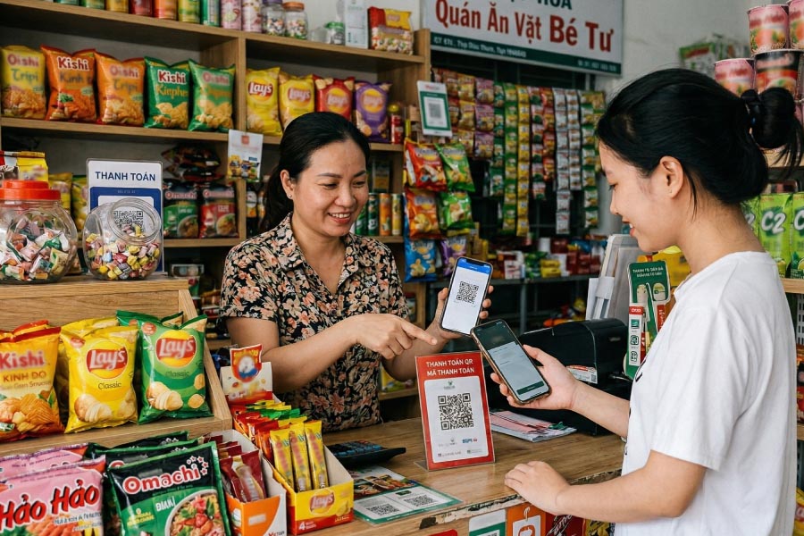 Thông báo tài khoản ngân hàng và ví điện tử hộ kinh doanh với cơ quan Thuế