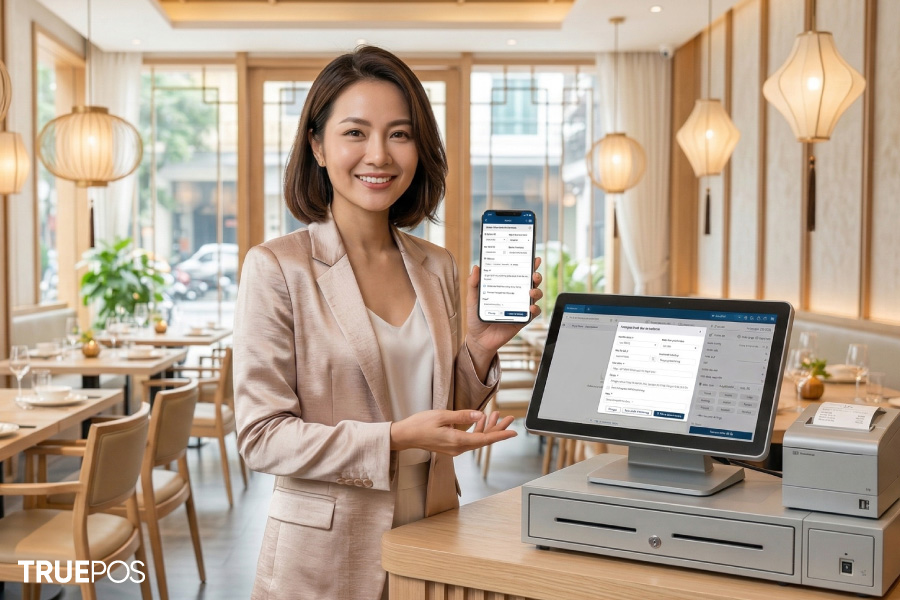 Kết hợp máy tính và điện thoại để tối ưu quy trình quản lý bán hàng.