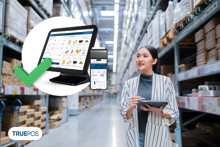 Tối ưu quy trình quản lý kho với TruePos.
