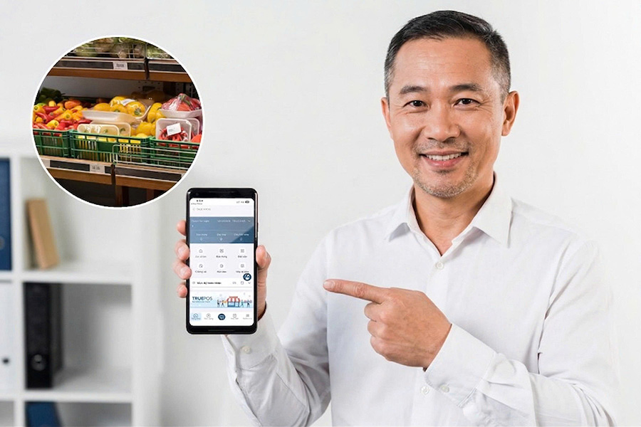 TruePOS Mobile - giải pháp hỗ trợ bán hàng hiệu quả trên di động.