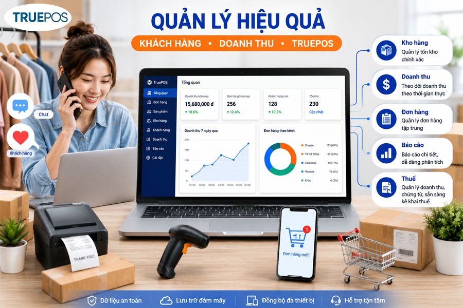 Sử dụng công cụ quản lý bán hàng ngay từ đầu