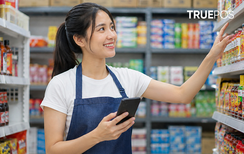 Quản lý danh mục thông tin nhận diện giúp chủ shop tìm kiếm hàng hóa trong kho nhanh chóng.