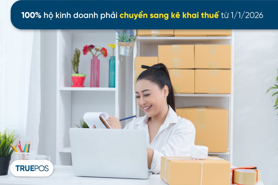 Thay đổi phương thức quản lý mới với hộ kinh doanh từ 1/1/2026.