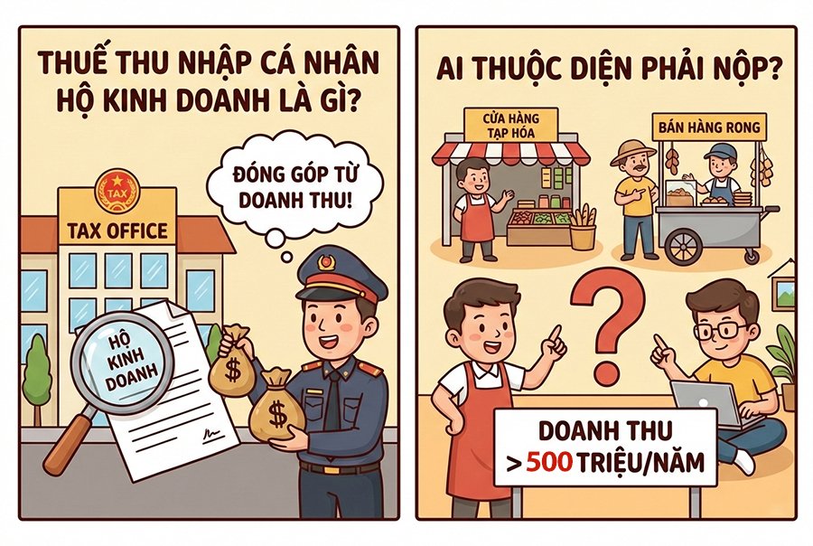 Quy định mới về nộp thuế TNCN đối với hộ kinh doanh mới áp dụng từ 2026.