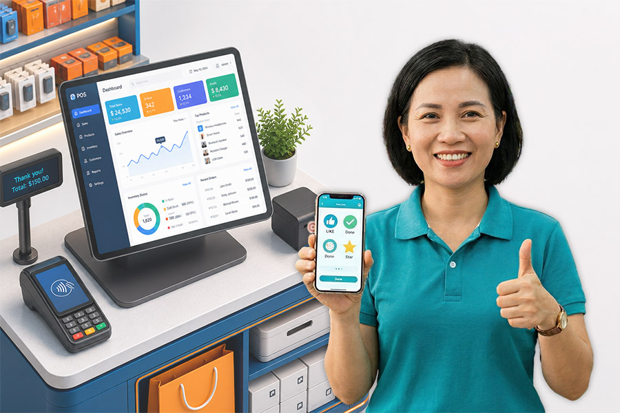 04 tiêu chí lựa chọn phần mềm bán hàng phù hợp cho hộ kinh doanh