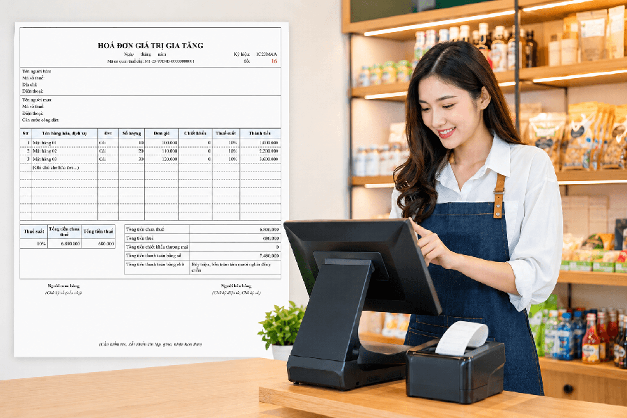 Quy định về hóa đơn điện tử khởi tạo từ máy tính tiền đối với hộ kinh doanh mới nhất